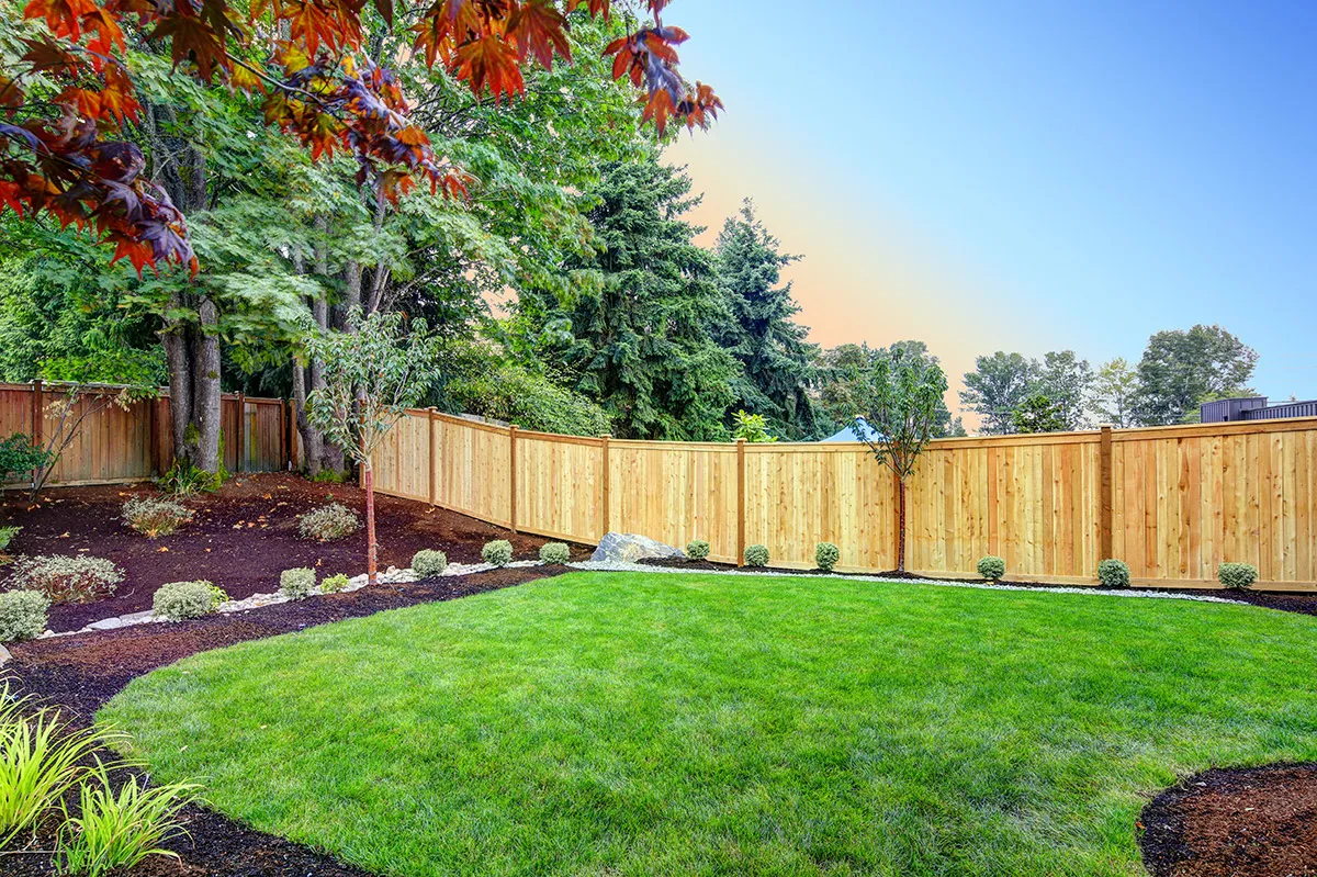 Professionally designed Perth garden with paving, lawn and layered planting