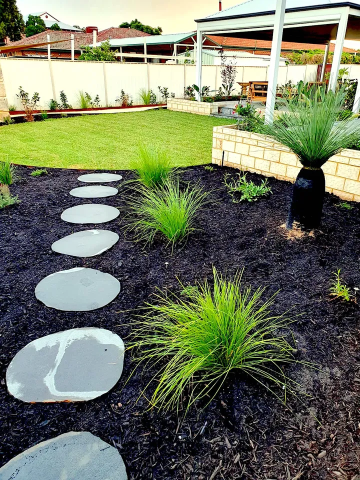 The Perth Landscaping Renovations team on site at a landscaping project